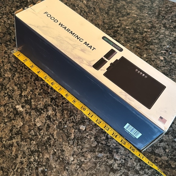 Silicone Food warming mat Black Electric Heating Pad for Food NEW IN BOX - Picture 10 of 13